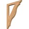 Ekena Millwork Funston Traditional Smooth Bracket, Western Red Cedar, 3 1/2"W x 34"D x 46"H BKT04X34X46FST01SWR - alternate 1